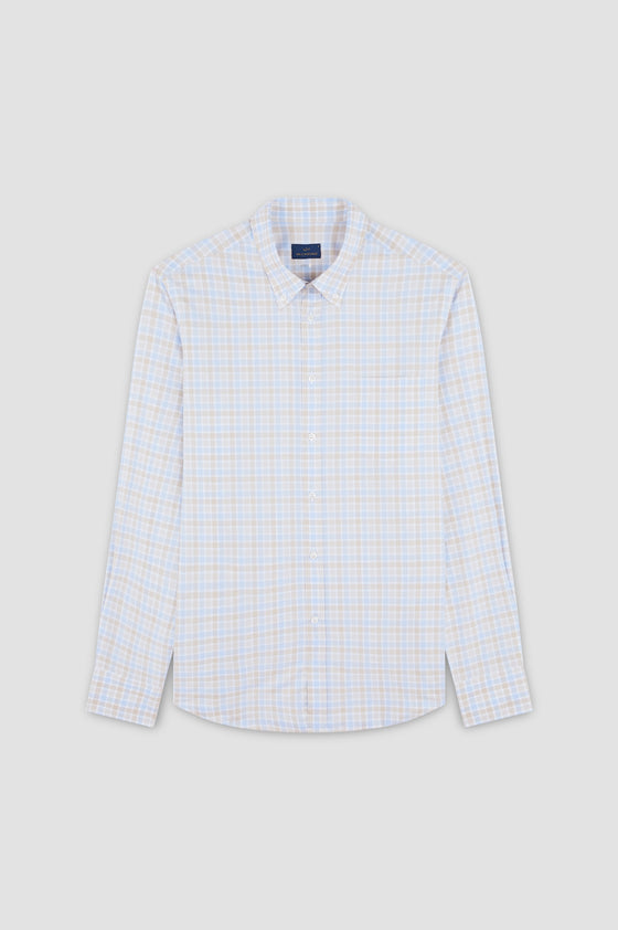 Paul & Shark - Long-sleeve checked cotton shirt