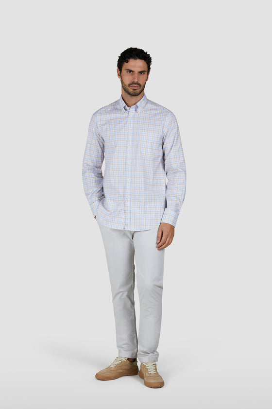 Paul & Shark - Long-sleeve checked cotton shirt