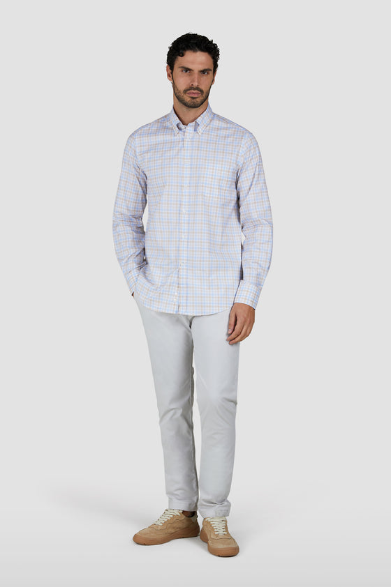 Paul & Shark - Long-sleeve checked cotton shirt