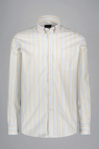 Paul & Shark - Chemise manches longues rayée de coton