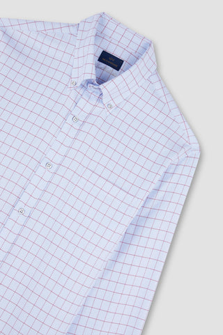 Paul & Shark - Long-sleeved cotton shirt Silver Collection