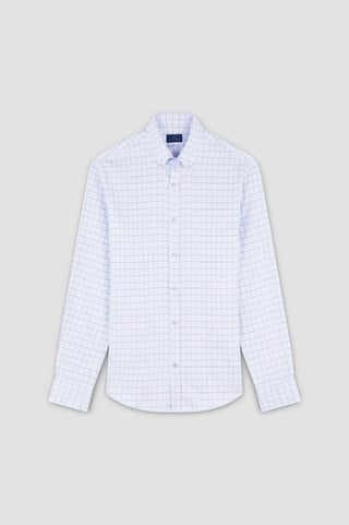 Paul & Shark - Long-sleeved cotton shirt Silver Collection