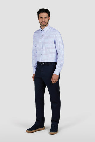 Paul & Shark - Long-sleeved cotton shirt Silver Collection