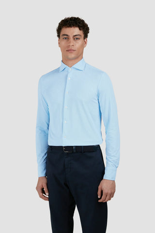 Paul & Shark - Long Sleeve Striped Travel Shirt
