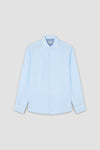 Paul & Shark - Rivera plain long-sleeved linen shirt