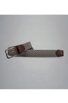 Paul & Shark - Stretch Braided Belt With Leather Trim