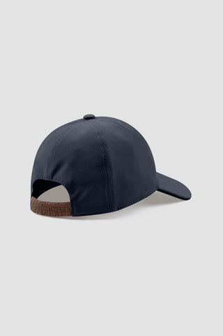 Paul & Shark - Nylon cap with alcantara trim