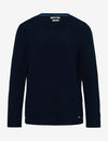 BRAX - Lesley - Round-neck cotton sweater