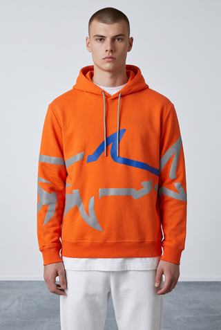 Paul & Shark - Hoody with reflective shark