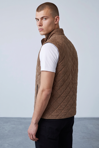 Regency - Boson Suede - Reversible Quilted Jacket