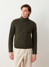 Colmar - Men's boucle wool zip cardigan