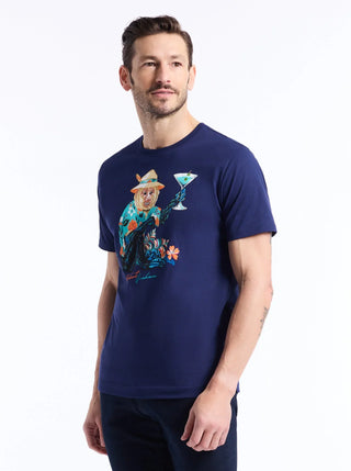 Robert Graham - T-Shirt Manches Courtes MONKEY VACATION