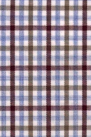 Paul & Shark - Chemise à carreaux de twill de coton