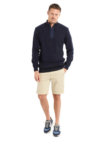 Armor-Lux - Cotton Knit Trucker Sweater