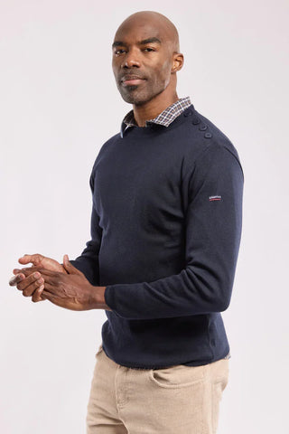Armor-Lux - Goulenez - Pull uni de laine merinos