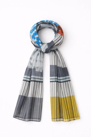 Armor-Lux - Cotton striped scarf