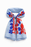 Armor-Lux - Cotton Flower Pattern Scarf