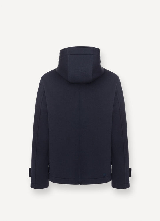 Colmar - Manteau à capuchon de laine bouillie pour homme