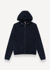 Colmar - Men's curly wool zip-up cardigan with hood