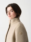 Colmar - Knit Tasteful - Long wool cloth coat for women
