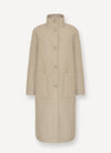 Colmar - Knit Tasteful - Long wool cloth coat for women