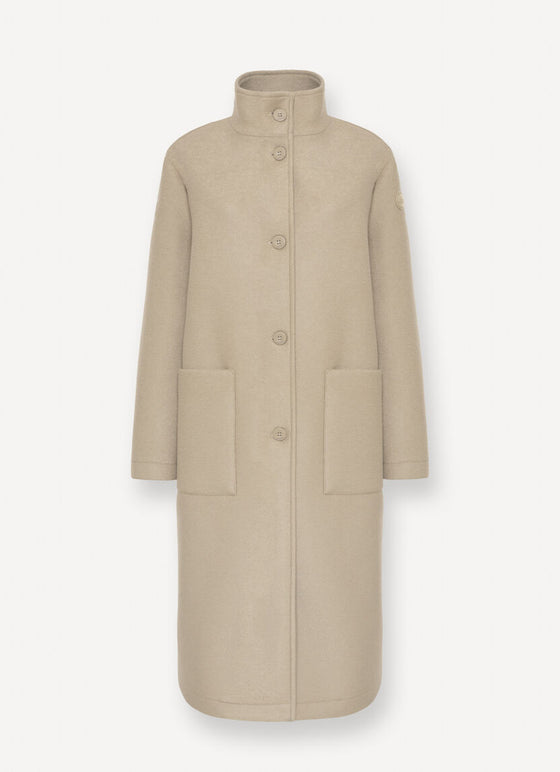 Colmar - Knit Tasteful - Long wool cloth coat for women