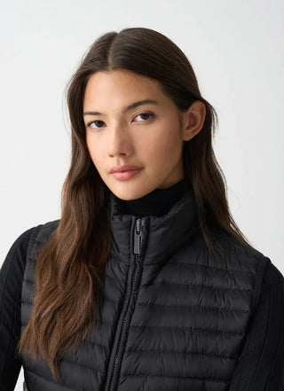 Colmar - Veste sans-manches Woven Deluxe de duvet matelassé pour femme