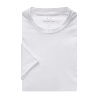 Emanuel Berg - Short Sleeve Cotton 4Flex T-Shirt - White
