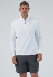  Ibkül - Men's Long Sleeve Mock Neck Pullover - 90199 (Modern Fit)