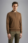 Paul & Shark - Col polo de laine mérinos extra fine Summer Wool