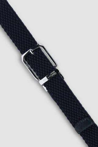 Paul & Shark - Ceinture tressée élastique reversible