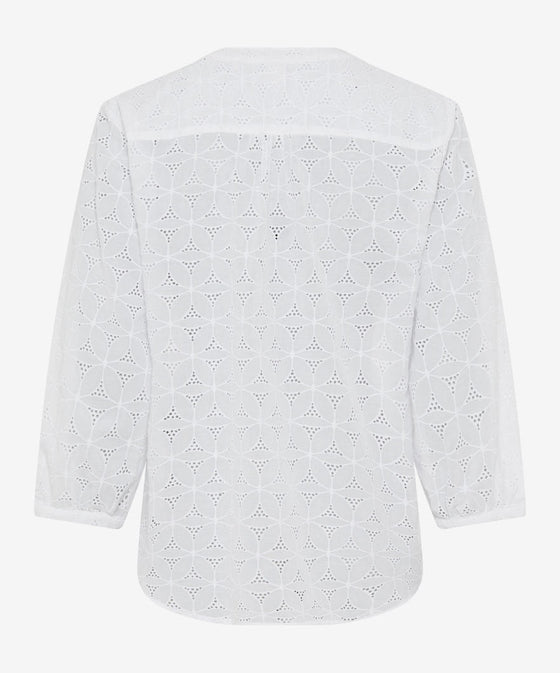 BRAX - Velia - Cotton blend patterned blouse