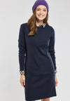 Armor-Lux - Bénodet plain wool dress - Navy