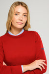 Armor-Lux - Briac - Breton plain wool sweater