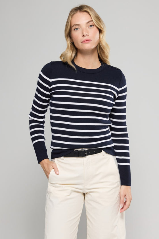 Armor-Lux - Briac - Breton striped wool sweater