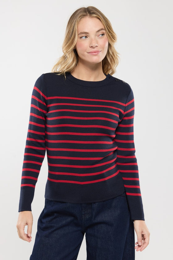 Armor-Lux - Briac - Breton striped wool sweater