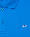 Paul & Shark - Plain short-sleeved cotton pique polo shirt