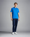 Paul & Shark - Plain short-sleeved cotton pique polo shirt