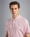 Paul & Shark - Plain short-sleeved cotton pique polo shirt