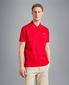 Paul & Shark - Plain short-sleeved cotton pique polo shirt