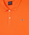 Paul & Shark - Plain short-sleeved cotton pique polo shirt