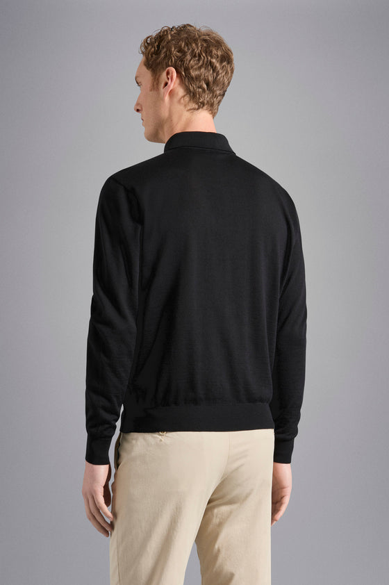 Paul & Shark - Summer Wool extra fine merino wool polo neck