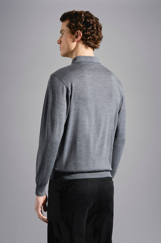 Paul & Shark - Summer Wool extra fine merino wool polo neck