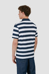 Paul & Shark - Short-sleeved striped cotton pique polo shirt