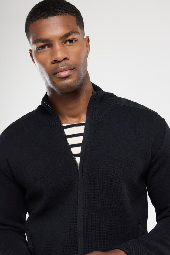 Armor-Lux - Carnac - Cardigan de laine pour homme