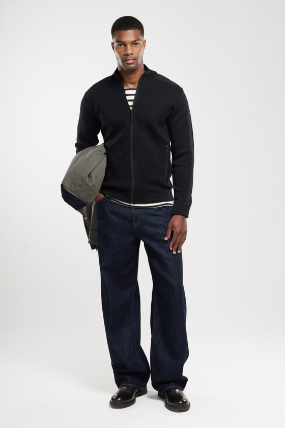 Armor-Lux - Carnac - Cardigan de laine pour homme