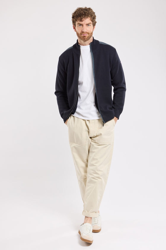 Armor-Lux - Carnac - Cardigan de laine pour homme