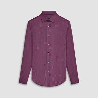 Bugatchi - James - Chemise manches longues florale OoohCotton® - LE CAPITAINE D'A BORD