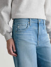 AG JEANS - Saige - Wide Leg Crop Jean - Mid-Rise Ankle Fit
