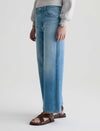 AG JEANS - Saige - Wide Leg Crop Jean - Mid-Rise Ankle Fit